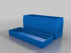 MTG Desk Box extra long with lock