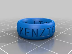 My Customized Engraved Rings #1