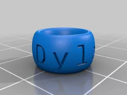 My Customized Engraved Rings #2