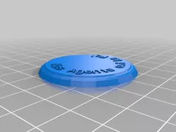 My Customized Miniature Pedestal w/Text