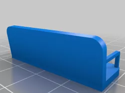 O-Scale park bench