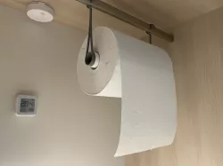 Paper towel hanger