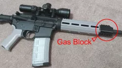 Picatinny Gas Block for Airsoft