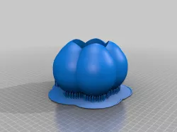 Pumpkin Multi Head Lampshade