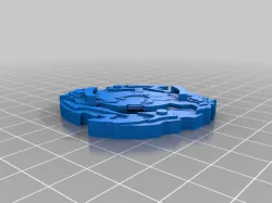 Raging Dragon Beyblade layer