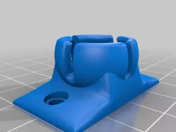 Rear wheel marble ball holder