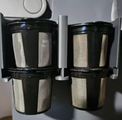 Reusable multistream K cup holder for keurig 