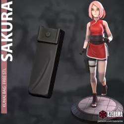 Sakura Haruno Kunai Bag Accessory Cosplay