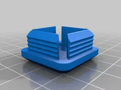 Square tube cap 1