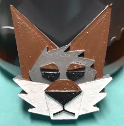Thaz/Tharzic - Wolf Head/Canine Head/Coyote Head/Furry Head - (Keychain Optional)