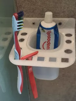 Toothbrush Cup Holder wall-mount