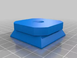 Tripod quick release plate and screw