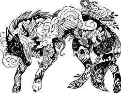 2D Wolf