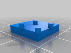 2x2 lego plate
