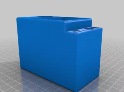 3D printer tool box with profile mount