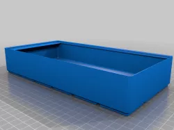 6x3x6 gridfinity box with magnets