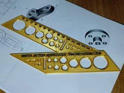 A Simple Circle Template Ruler