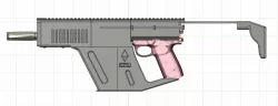AAP 01 Criss Victor (Kriss Vector) conversion kit (With integrated silencer!)