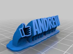 Andrew nameplate