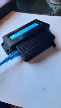 Arduino 16x2 I2C-LCD and Nano with NRF24L01 transciever 