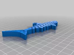 Articulated Shark Keychain - modified