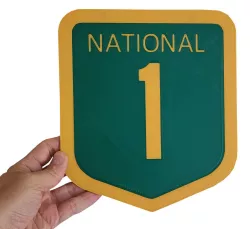Australian highway number one sign