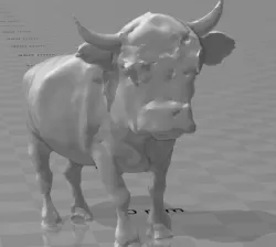 baby cow figure
