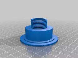 Blue Waves/Summer Waves-Intex Pool cleaner adapter with garden hose attachment