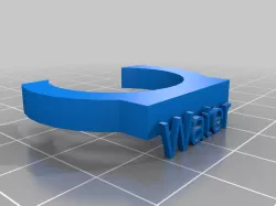 Bottle Braille Label (2 Lines)