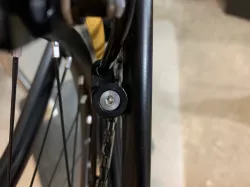 Brompton brake cable holder - 4 to 5 speed conversion