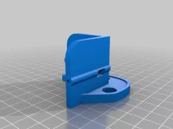 Builder's block line corner anchor bracket