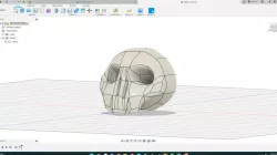 Cartoon Skull Halloween Decoration