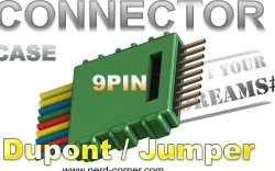 CONNECTOR housing 9Pin Dupont / Jumper-Cable