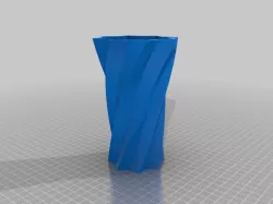 Customized Square Vase, Cup