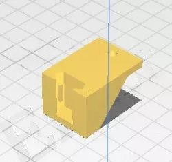 Ender 3 filament guide attaches to top rail