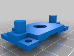 Foldscope lens raspberry pi camera connector
