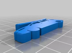 Ford Fiesta ST keychain (with kayak)