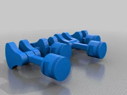 Four cylinder engine assembly