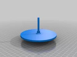 Glowing Spinning Top