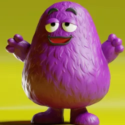 grimace piggy bank