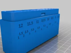 HPs Customized drill bit case - case