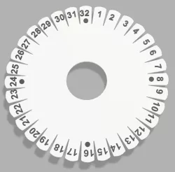 Kumihimo Braiding Disc / Cord Making Plate / Wheel / Loom