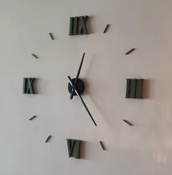Large Wall Clock Roman Numerals