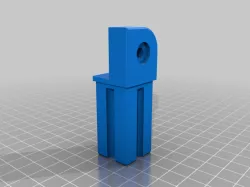 Leg hinge for hide away bed