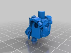 lego warhammer 40K ork stormboy body and head