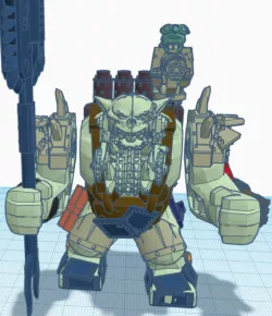 Lego warhammer 40K ork warboss