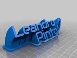 Leon name plate
