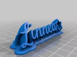 Linnea name plate