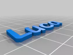 luca My Customized Christmas Name Ornament