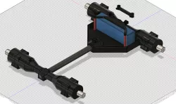 Mk2 RC tank-steering rock crawler